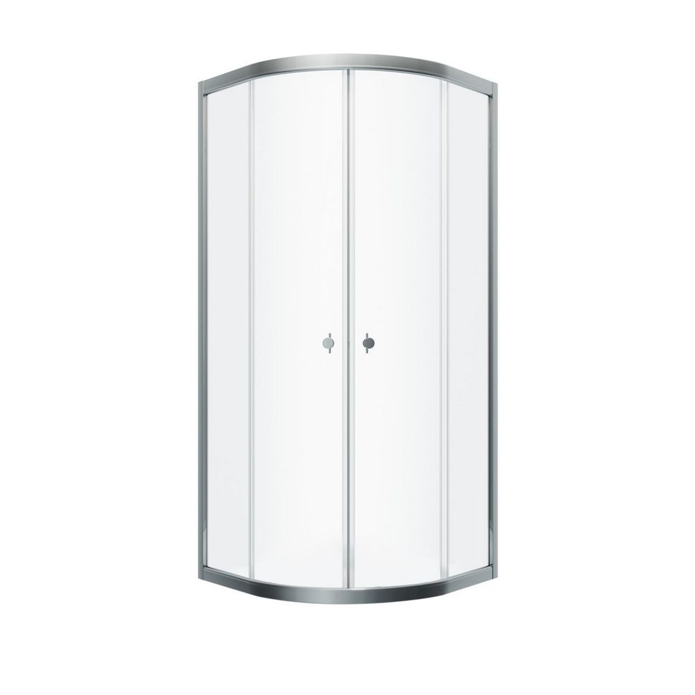 Душевой уголок Triton Альфа Хром А1 90х90 без поддона (прозрачное стекло)