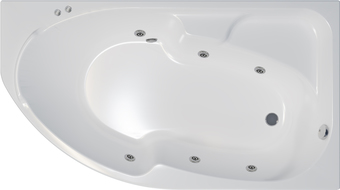 Ванна Triton София гидромассажная 170х95R Базовая