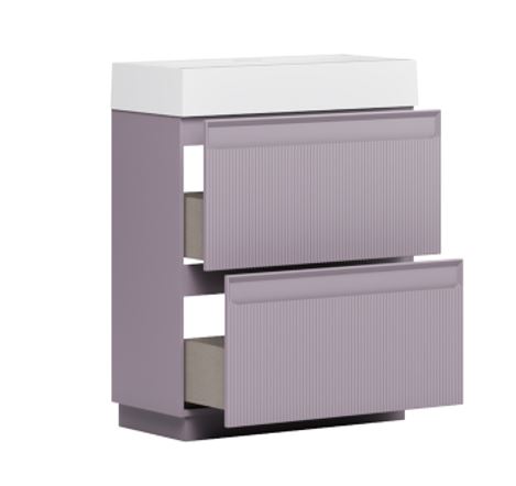 БАЗЕЛЬ Н 70-02 (209) тумба Белюкс [4810924292087] Лаванда матовый
