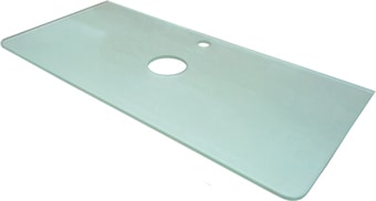 Мебель для ванных комнат Misty столешница Скай 800x420 стекло 10 мм с закалкой матовое