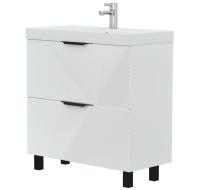 Geometry 80.2Y (9696) тумба VOLNA [tnGEOMETRY80.2Y-01], Белый матовый