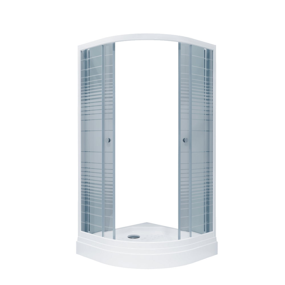 Душевой уголок Triton Стандарт А 100x100 (полосы)