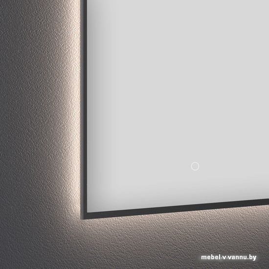 Wellsee Зеркало с фоновой LED-подсветкой 7 Rays' Spectrum 172200380, 75 х 75 см (с сенсором и регулировкой яркости освещения)