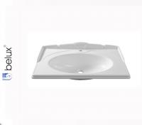 КЛЕВЕР КЕ-850 Белюкс. Умывальник мебельный к тумбе.