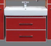 ГРАНД LUX 80 с 2-мя ящиками бордовая Croco Л-Грл01080-1092ЯКр