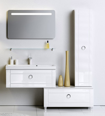 Aqwella Шкаф-пенал Инфинити 35 [Inf.05.35/W]