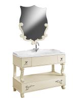 Набор Белюкс ВЕНА 1050 слоновая кость. Мебель для ванной комнаты