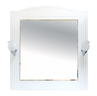 Эльбрус - 80 Зеркало белая Краска П-Эль02080-011