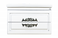 ДЕЛЛИ 70 Тумба подвесная с 2 ящ. бел