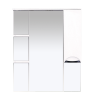 Жасмин - 85 Зеркало - шкаф прав. (свет) белая Краска П-Жас02085-011СвП