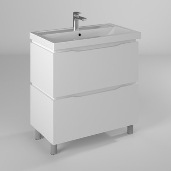 Briz Тумба напольная Милана 70 с умывальником Фостер