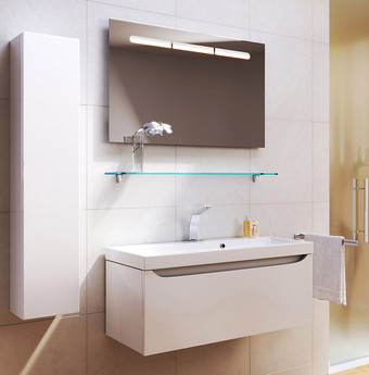 Aqwella Тумба под умывальник Верона [Ver.01.10/W]