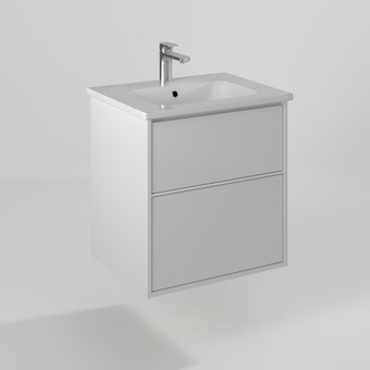 Briz Тумба подвесная Монца 60 с умывальником Эйфория