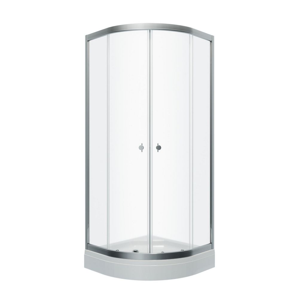 Душевой уголок Triton Альфа Хром А1 90х90 (прозрачное стекло)