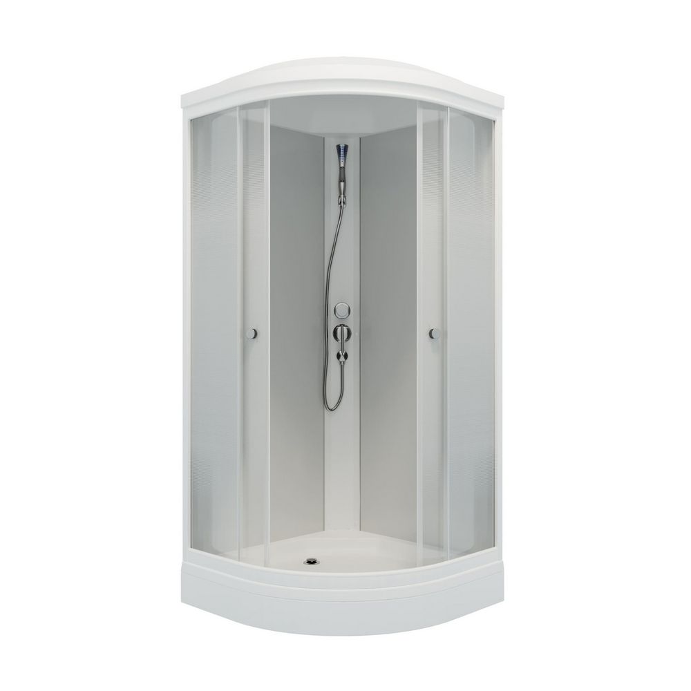 Душевая кабина Triton Лайт А 100x100 с душевым комплектом (градиент)