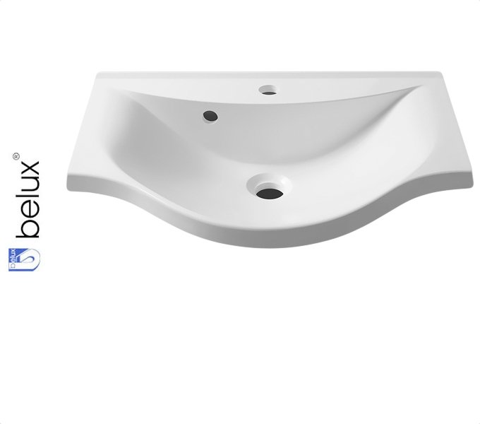 ЛИРА ЛР-600 Белюкс. Умывальник мебельный к тумбе.