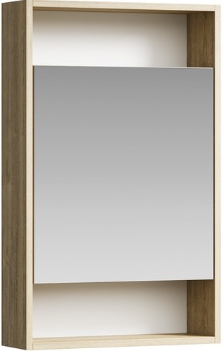 Aqwella Шкаф с зеркалом Сити 50 SIT0405DB