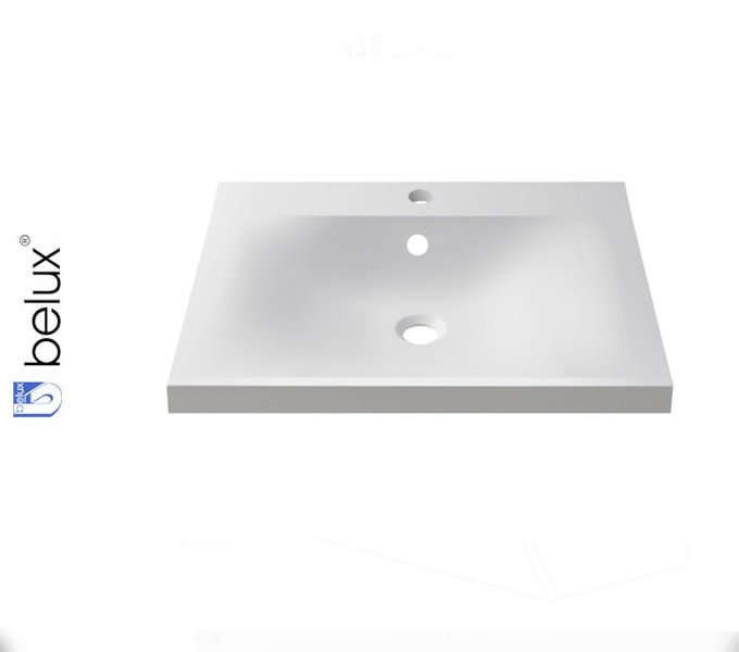 ПОРТО ПО-500 Белюкс. Умывальник мебельный к тумбе.