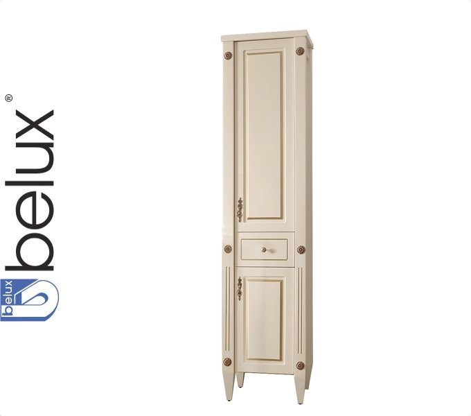 ИМПЕРИЯ П 30-01 слоновая кость (37) шкаф-пенал Белюкс (4810924225672)