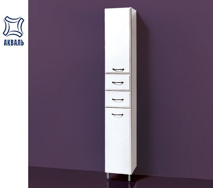 ЭМИЛИ 30 (AL.03.00.02.R) шкаф-пенал Акваль