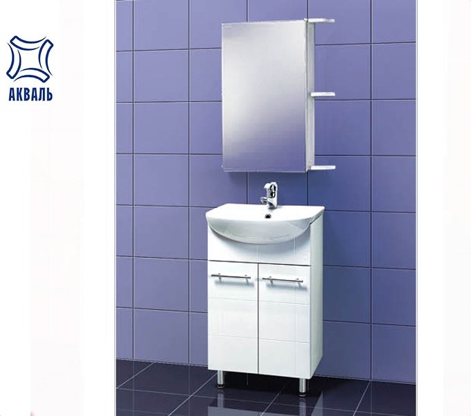 Набор АКВАЛЬ АННА 50 с зеркалом СОФИЯ 50