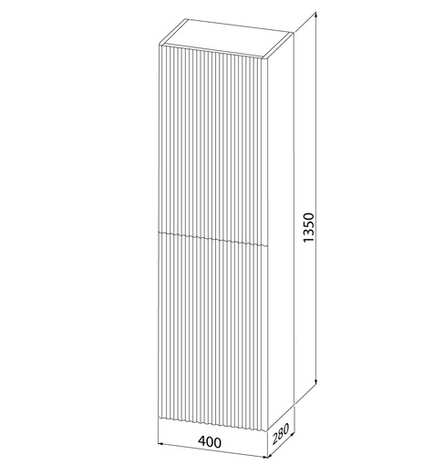 Aiger 40 Шкаф-пенал IDDIS [AIG40W0i97]