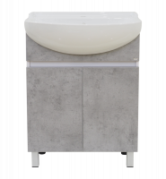 УЛЬТРА 60 тумба напольная прямая бетон О-Уль07060-4822ЯП