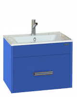 ОНТАРИО 50 тумба с 1-м ящиком синяя Л-Онт01050-11П1Я