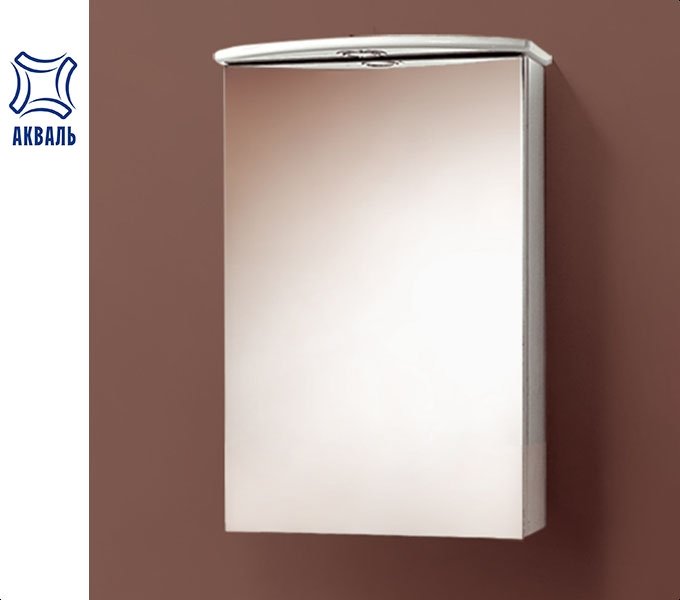 ЭМИЛИ 50 (AL.04.47.02.L) зеркало-шкаф Акваль