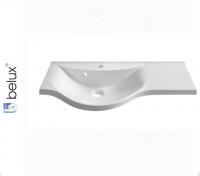 ЛИРА ЛР-800-01 Белюкс. Умывальник мебельный к тумбе.