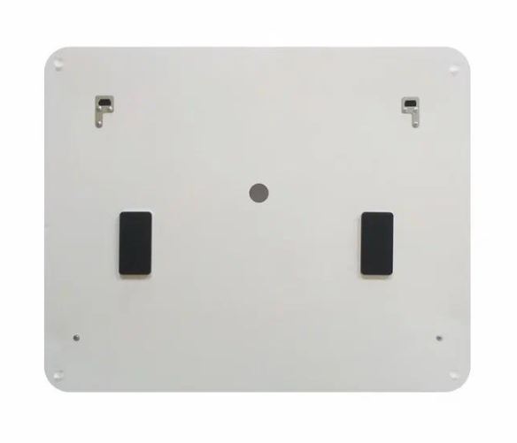 Фото Континент Зеркало Demure Led 120x80 (с часами и подогревом)