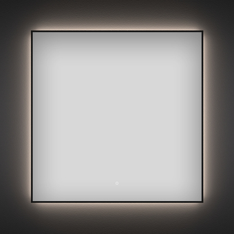 Wellsee Зеркало с фоновой LED-подсветкой 7 Rays' Spectrum 172200360, 65 х 65 см (с сенсором и регулировкой яркости освещения)