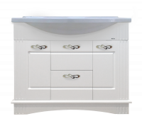 ЭЛЬБРУС100 Тумба белая Краска П-Эль01100-011