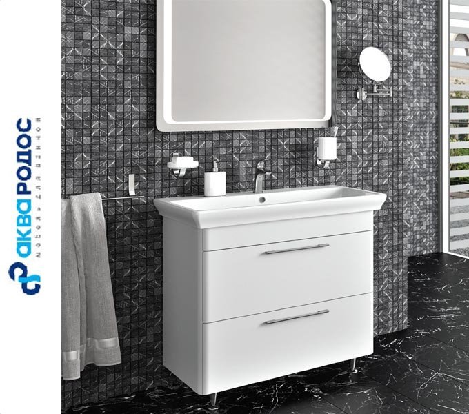 Набор Аква Родос ПАОЛА 80 Мебель для ванной комнаты