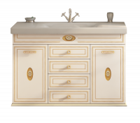 ROMA 120 с 4-мя ящиками бежевая патина Л-Ром01120-0334Я2Р