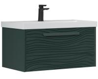 Gleam 80.1Y тумба EQUIL [tpGLEAM80.1Y-34], Зеленый камень/Дуб вотан