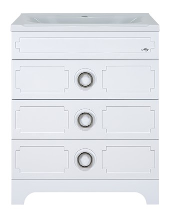 Мебель для ванных комнат Misty Лейла-70 с 3 ящ. белая Пр-Лей01070-013Я
