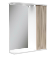 Lotty LED 60 зеркало-шкаф VOLNA [szLOTTY60.R-13], правый, Латте