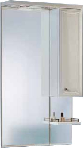 Aqwella Барселона Люкс 65 шкаф с зеркалом [Ba.02.06]