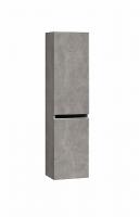 ПАРИЖ П 35 Бетон Чикаго светло-серый (31) шкаф-пенал Белюкс (4810924258595)