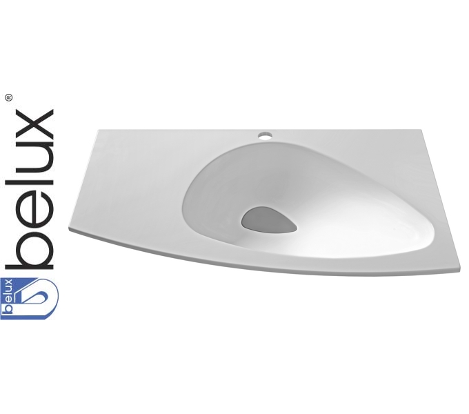 МАЛАГА 1100 Белюкс. Умывальник мебельный к тумбе.