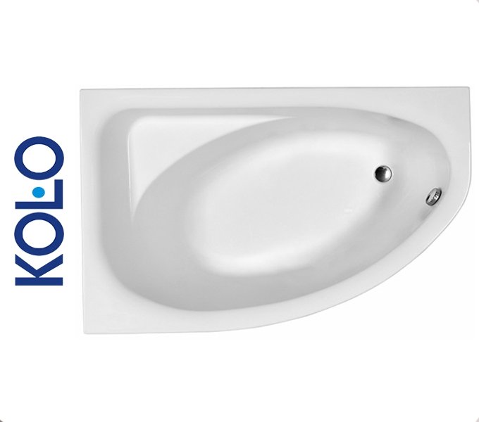 Kolo SPRING 160x100 L / XWA3061 Ванна акриловая (левая, с ножками)