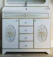 MILANO 90 тумба Misty бежевая Л-Мил01090-0334Я