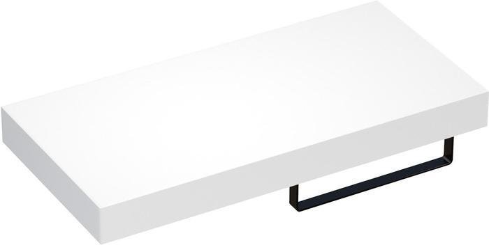 Wellsee Genuine Tree 162018005, 100 см (столешница, полотенц 1 шт, черн)