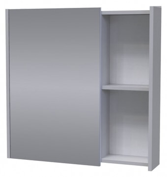 Мебель для ванных комнат АВН Шкаф с зеркалом Line 70 112.26