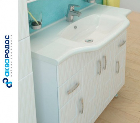 АССОЛЬ 100 тумба Аква Родос с умывальником YENI KLASSIK 100 (ОР0000194)