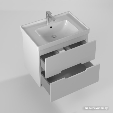 Briz Тумба подвесная Пола 70 с умывальником Грэйс