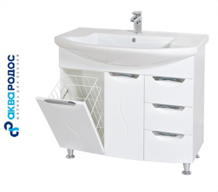 ГЛОРИЯ 90  (05GL90) тумба Аква Родос с умывальником EVITA 90 (ОР0000118) Фото