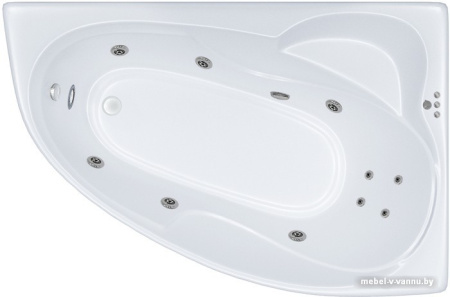 Ванна Triton Кайли гидромассажная 150x100R Комфорт