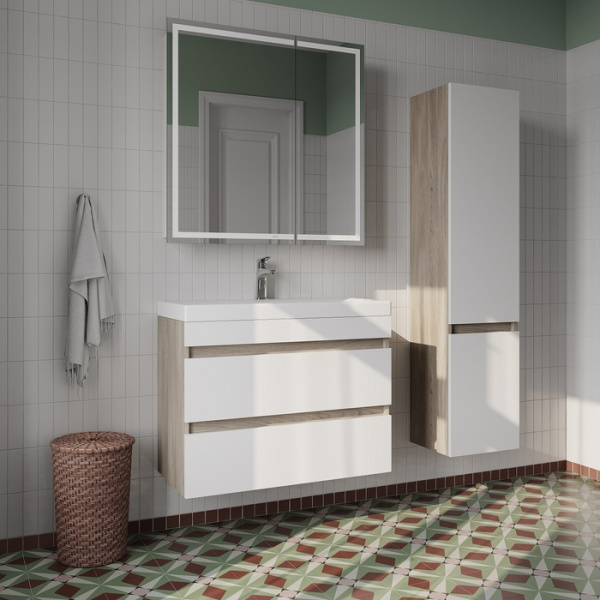 Zodiac, ID зеркало IDDIS [ZOD8000i99], 80 см, с подсветкой